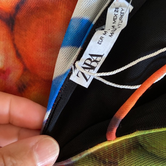 Zara farmers market dress. S-M - Picture 10 of 16